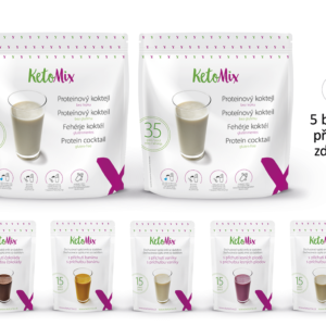 KetoMix Proteinový koktejl na 2 týdny - čokoláda