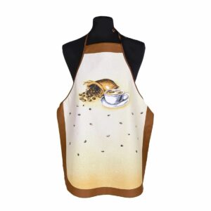 Forbyt Kuchyňská zástěra Káva hnědá