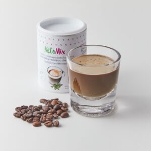 KetoMix Instantní káva na podporu hubnutí s matchou a zelenou kávou