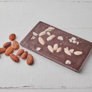 KetoMix KetoMix 70% HOŘKÁ čokoláda s mandlemi 100 g