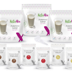 KetoMix Proteinový koktejl na 3 týdny | 105 porcí