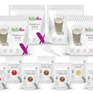 KetoMix Proteinový koktejl na 4 týdny | 140 porcí