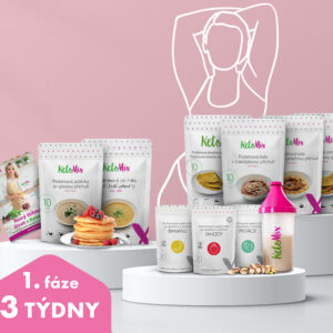 KetoMix Ketonová dieta na 3 týdny pro ženy | 105 porcí