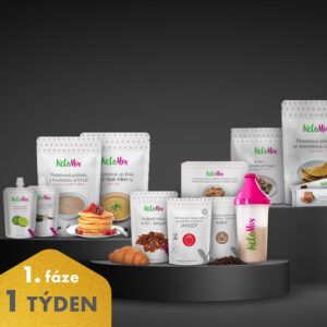KetoMix Balíček prémiové týdenní keto diety | 35 porcí