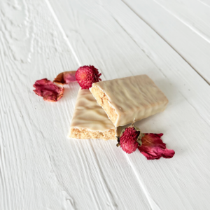 Proteinové tyčinky s vanilkovou příchutí v bílé čokoládě 14 x 40 g