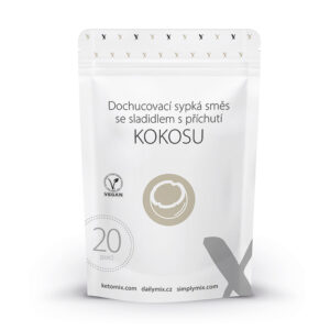 KetoMix Dochucovací směs nové generace s příchutí kokosu (20 porcí)