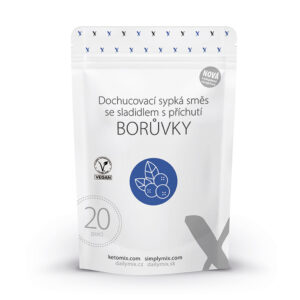 KetoMix Dochucovací směs nové generace s příchutí borůvky (20 porcí)