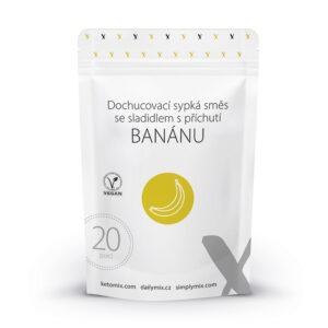 KetoMix Dochucovací směs nové generace s příchutí banánu (20 porcí)