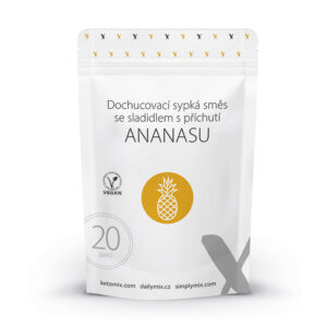 KetoMix Dochucovací směs nové generace s příchutí ananasu | 20 porcí
