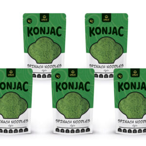 USUI Konjakové nudle se špenátem bez sacharidů 4+1 | 5 x 270 g