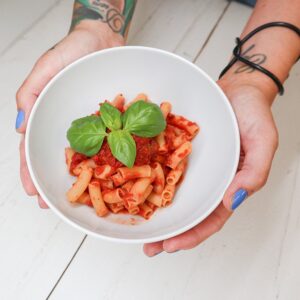 KetoMix Balíček proteinové sedanini a rajčatová omáčka | 4 porce | 500 g těstovin a 180 g omáčky