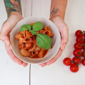 KetoMix Balíček proteinové pipette a rajčatová omáčka | 4 porce | 500 g těstovin a 180 g omáčky