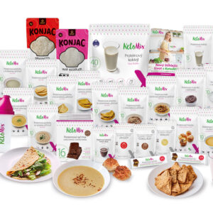 KetoMix Balíček pro dva na 3 týdny - (210 porcí) 1. příchuť koktejlu: banán