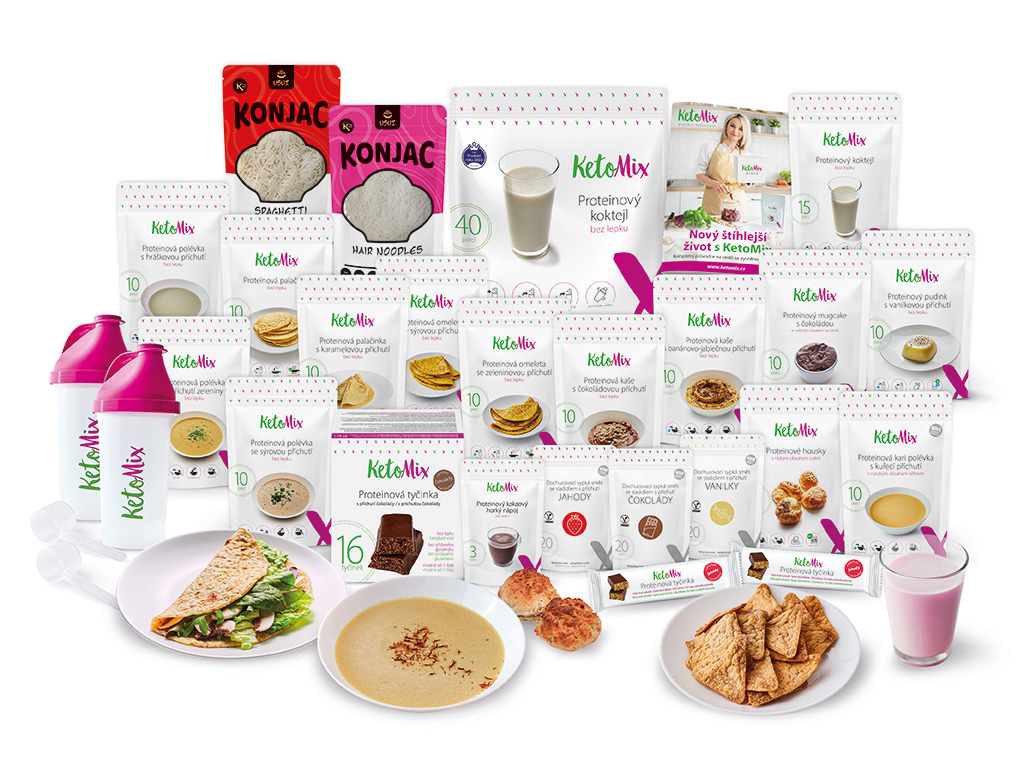 KetoMix Balíček pro dva na 3 týdny - (210 porcí) 1. příchuť koktejlu: banán