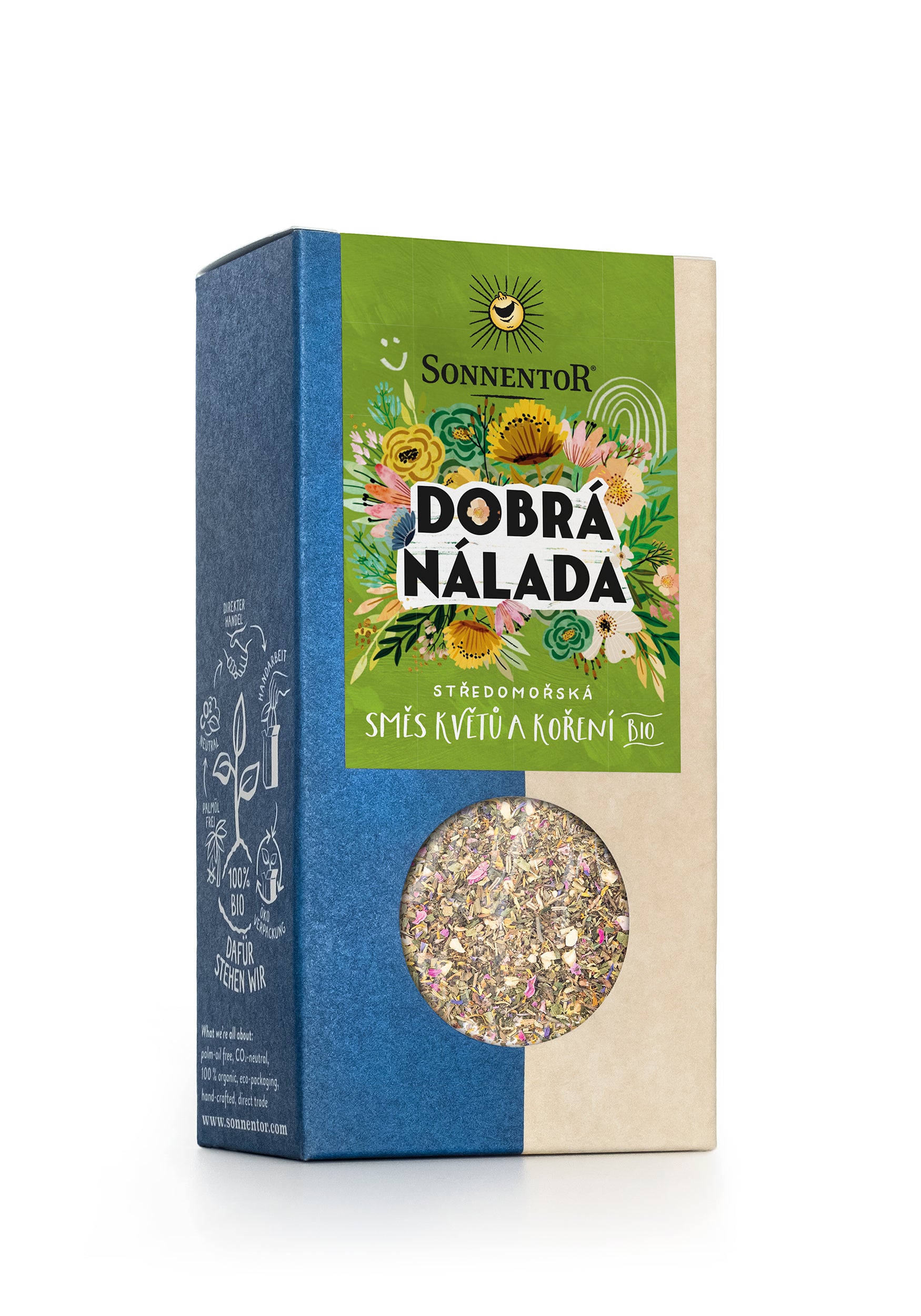 Sonnentor Směs koření a květů Dobrá nálada BIO (25 g) - pro středomořskou i českou kuchyni
