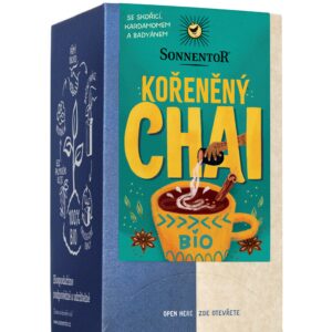 Sonnentor Chai kořeněný BIO - nálevové sáčky (18 x 1