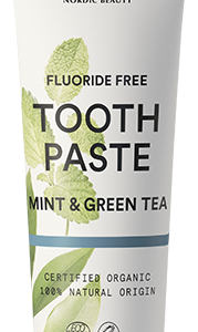 Urtekram Zubní pasta s mátou a zeleným čajem BIO (75 ml) - bez fluoridu