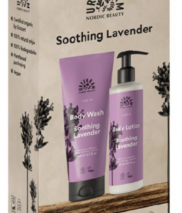 Urtekram Dárková sada Levandule (2 ks) - tělové mléko a sprcháč