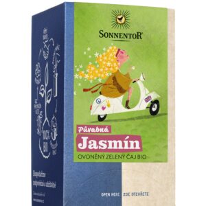 Sonnentor Zelený čaj aromatizovaný Půvabná Jasmín BIO - nálev. sáčky (18 x 1