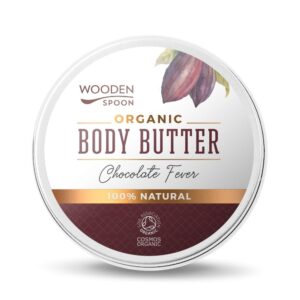 Wooden Spoon Tělové máslo Čokoládová horečka BIO - 100 ml - zvláční a provoní citlivou pokožku