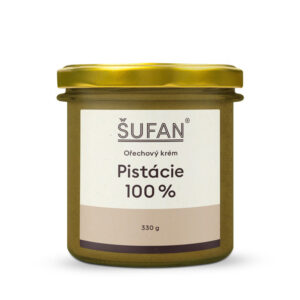Šufan Pistáciové máslo 100% - 330 g - prvotřídní kvalita bez cukru