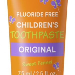 Urtekram Dětská zubní pasta s fenyklem BIO (75 ml) - bez fluoridu