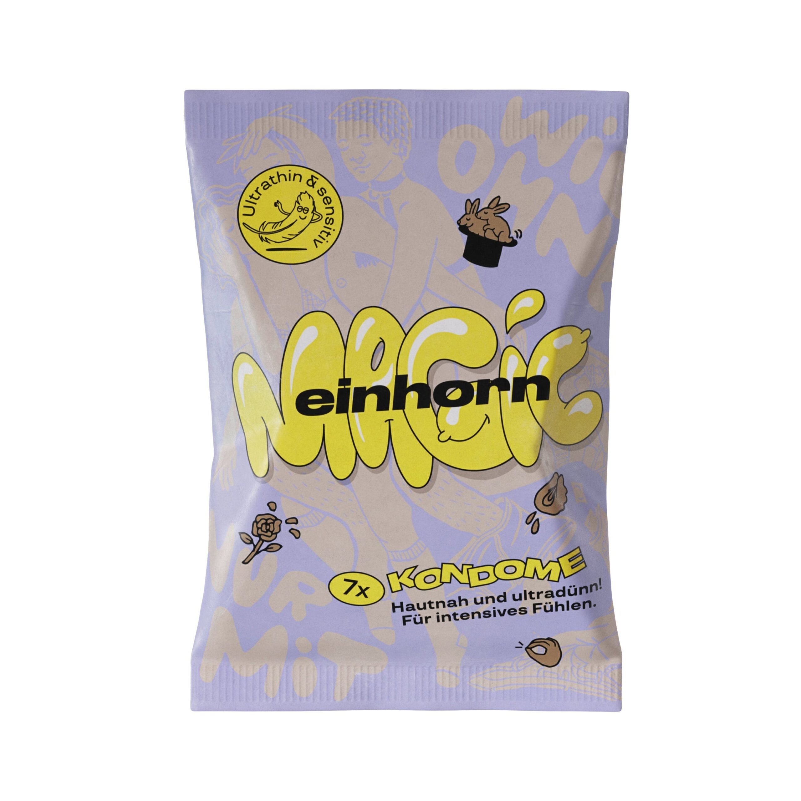 Einhorn Kondomy Magic - 7 ks - s tenkou stěnou