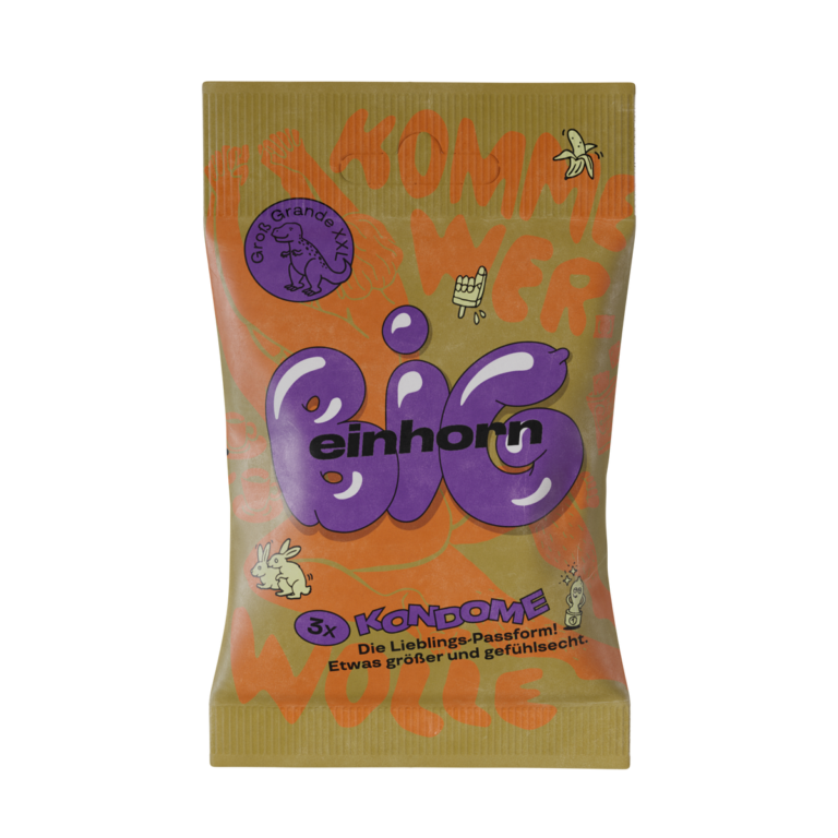 Einhorn Kondomy Big – 3 ks