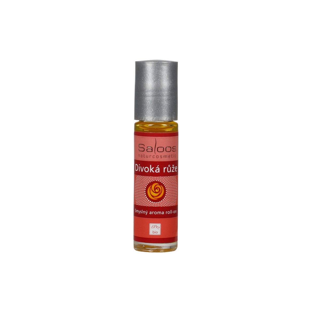 Saloos Aroma roll-on Divoká růže BIO (9 ml) - vůně růží povzbuzuje sebevědomí