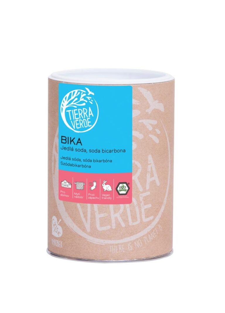 Tierra Verde BIKA – Jedlá soda (Bikarbona) – 1 kg dóza
