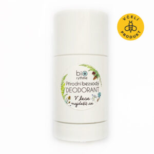 Biorythme Tuhý deodorant bez sody V lese najde(š) se - 80 g - unisex svěží a dřevitá vůně