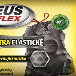FINO Pytle na odpadky zatahovací Zeus FLEX 32 μm - 40 l (12 ks)