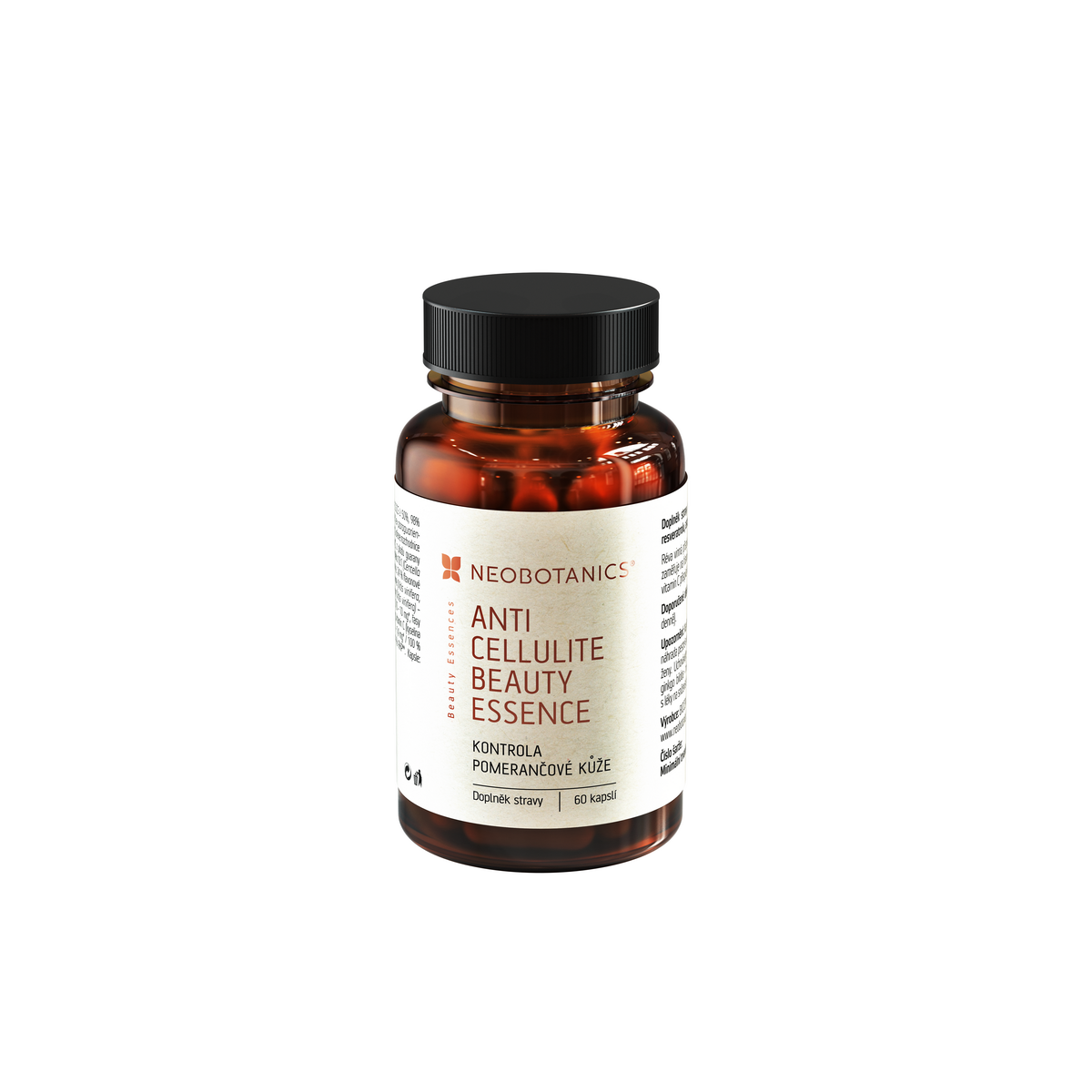 Neobotanics Anti Cellulite Beauty Essence (60 kapslí) - pomáhá bojovat s projevy pomerančové kůže