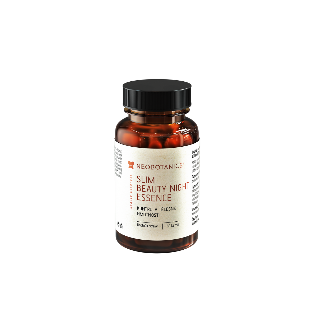 Neobotanics Slim Beauty Night Essence (60 kapslí) - pomáhá efektivně zpracovávat tuky a cukry