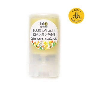 Biorythme Tuhý deodorant Citronová meduňka - 15 g - svěží bylinno-citrusová vůně