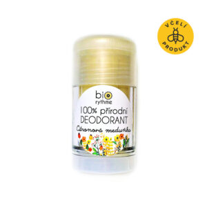 Biorythme Tuhý deodorant Citronová meduňka - 30 g - svěží bylinno-citrusová vůně