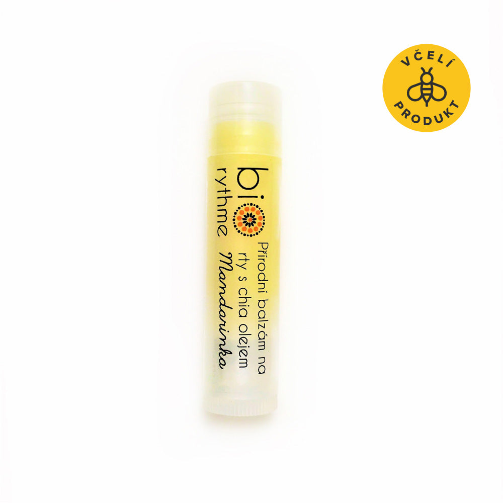 Biorythme Balzám na rty s chia olejem - Mandarinka (4