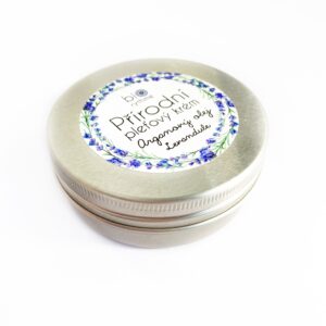 Biorythme Přírodní krém pro smíšenou pleť - Arganový olej a levandule - 60 ml - levandulový balzám pro pleť