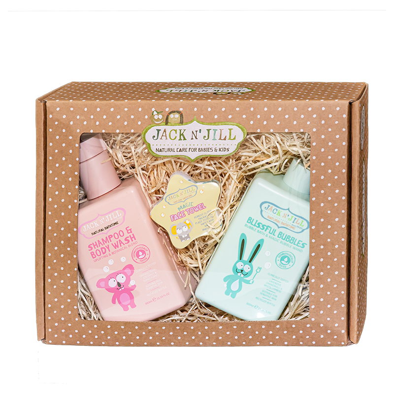 Jack n' Jill Dárkový set pro děti - Bubble - zábavná koupel pro děti