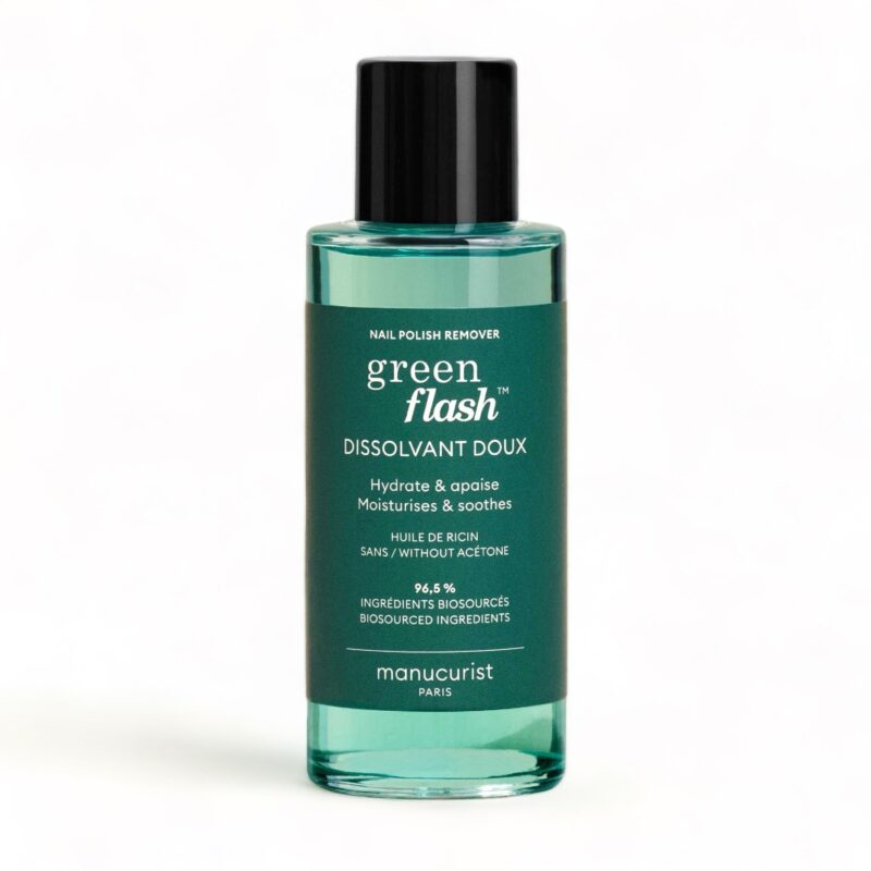 Manucurist Green Flash Šetrný odlakovač LED gel laku (100 ml) - odstraní gelový lak do 1 minuty