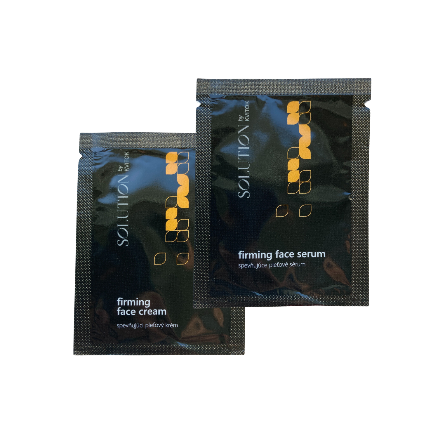 Kvitok Solution Zvýhodněná sada vzorků Well-aging duo (2 x 2 ml) - zpevňující sérum a krém pro zralou pleť