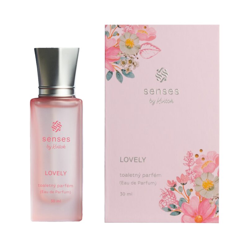 Kvitok Senses Toaletní parfém Lovely (30 ml) - s vůní růže