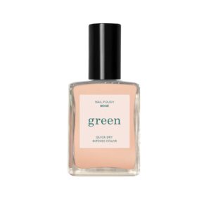 Manucurist Green schnoucí lak na nehty - Beige (15 ml) - transparentní nude odstín