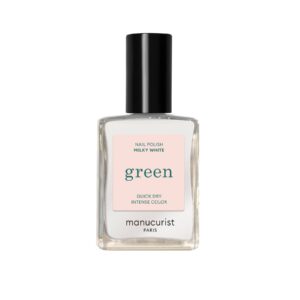 Manucurist Green schnoucí lak na nehty - Milky White (15 ml) - mléčně bílý odstín