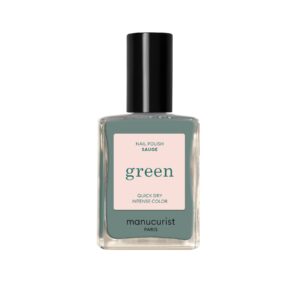 Manucurist Green schnoucí lak na nehty - Sauge (15 ml) - delikátní šalvějově zelená