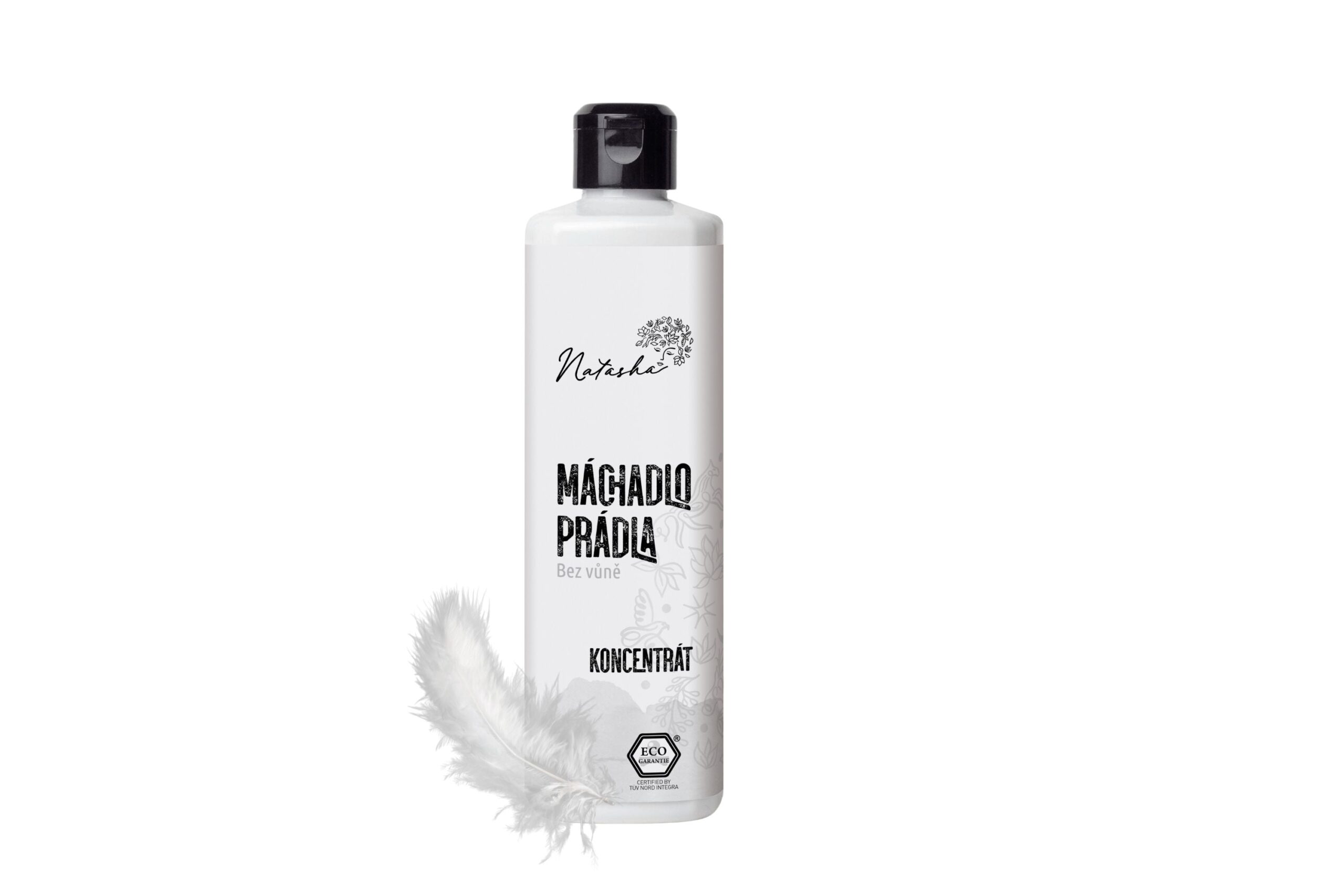 Natasha Máchadlo prádla bez vůně - koncentrát - 500 ml - chrání oblečení i vaši pokožku