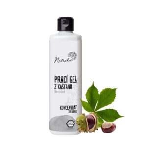 Natasha Prací gel z kaštanů bez vůně - koncentrát - 500 ml - i pro tu nejcitlivější pokožku