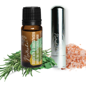 Natasha Aroma sada s inhalátorem - Inspirace a soustředění - povzbuzující rozmarýn a citron
