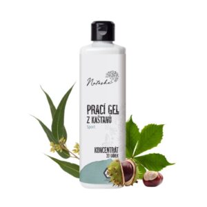 Natasha Prací gel z kaštanů Sport - koncentrát - 500 ml - 33 pracích dávek v 500 ml