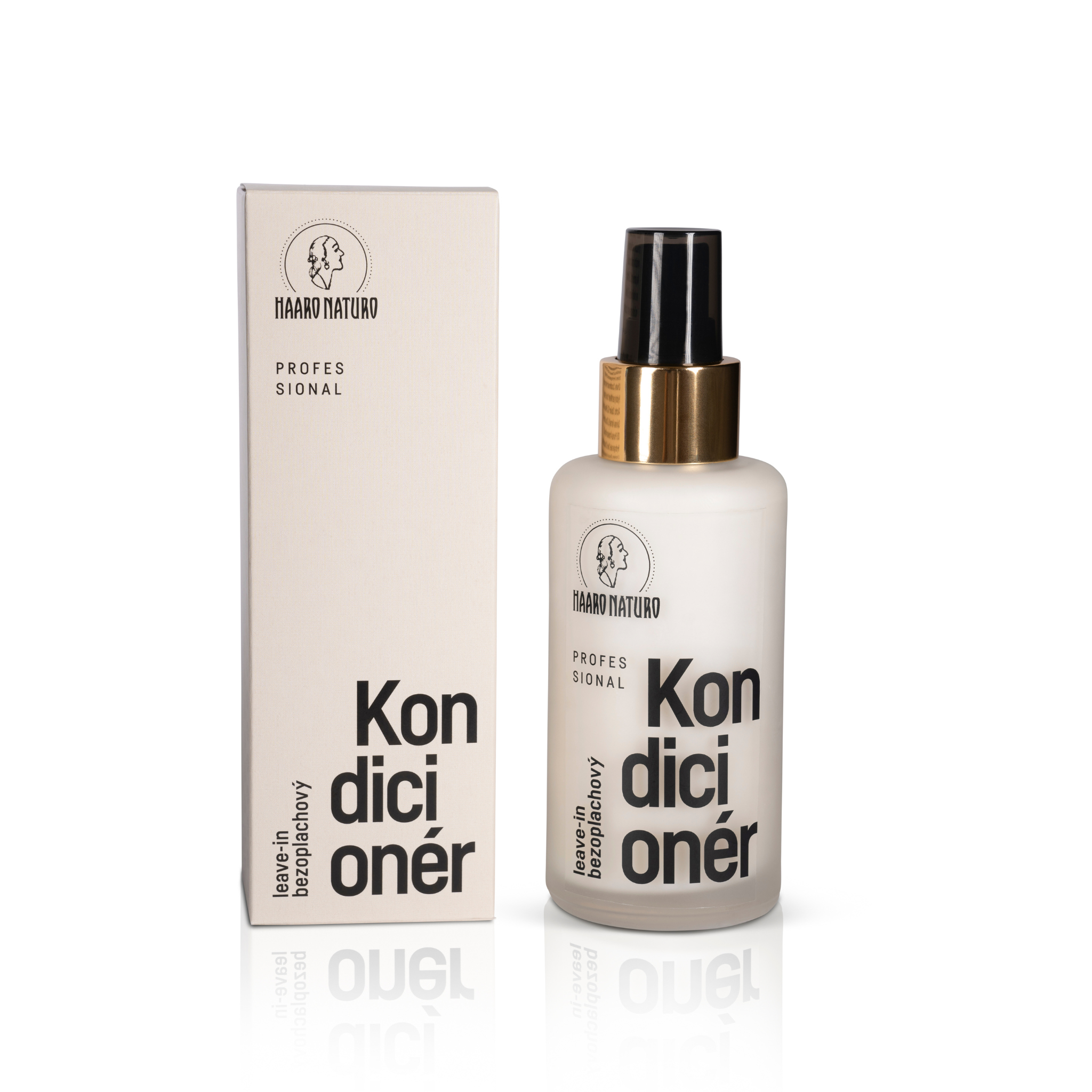 Haaro Naturo Bezoplachový kondicionér ve spreji Leave-in - 100 ml - usnadní rozčesávání a dodá lesk